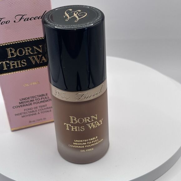 Too Faced Born This Way Foundation 1 fl oz/ 30ml Mocha NIB - Picture 8 of 10